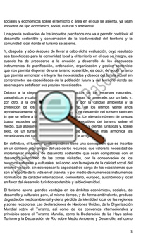 Enominer. Medio Ambiente y Turismo en un equilibrio precario 