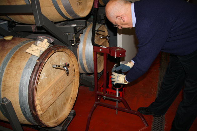 Filtrado y embotellado vinos blanco. tinto y rosado