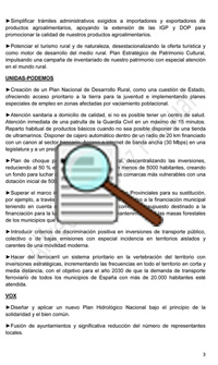 Enominer. Artículo Principales propuestas de los partidos políticos sobre el medio rural para las elecciones generales del 28 de abril de 2019. 