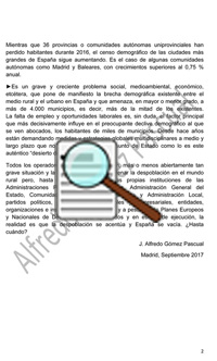 Enominer. La despoblación en el medio rural no cesa 